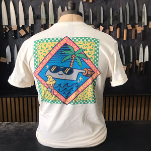 Kitchen Provisions Merch - The Summer T-Shirt - with ice cream