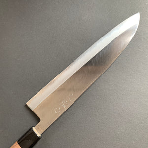 Gyuto knife, shirogami 1, migaki finish - Nishida