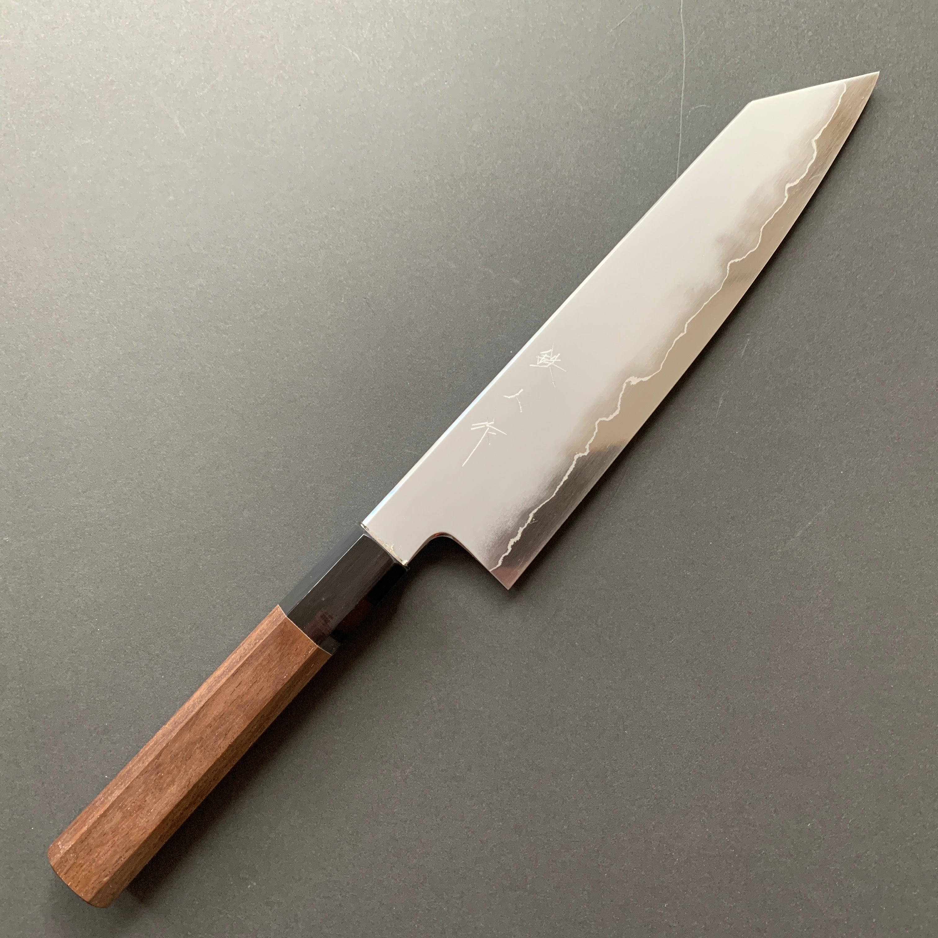 H&K Kiritsuke Knife, Ginsan stainless steel, Kasumi finish