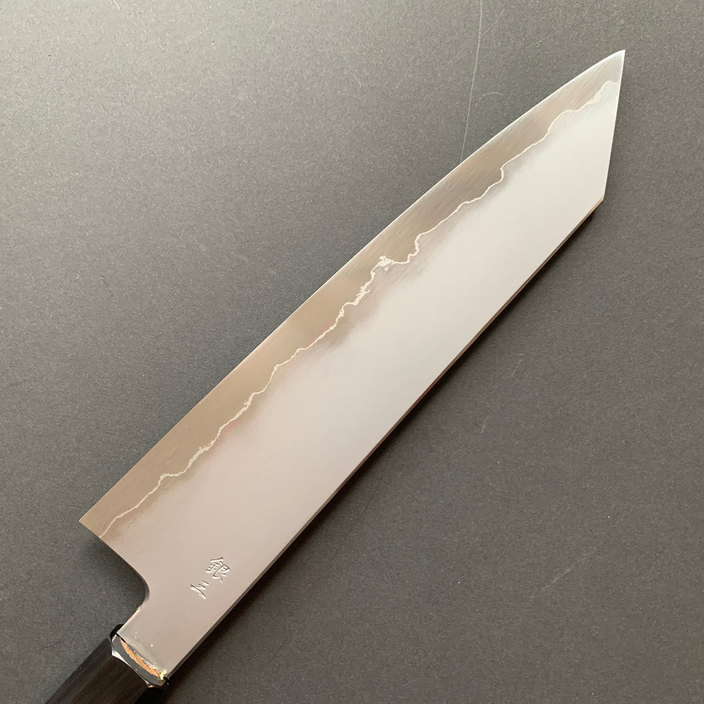 Kiritsuke Knife, Ginsan stainless steel, Kasumi finish - Tetsujin Hamono