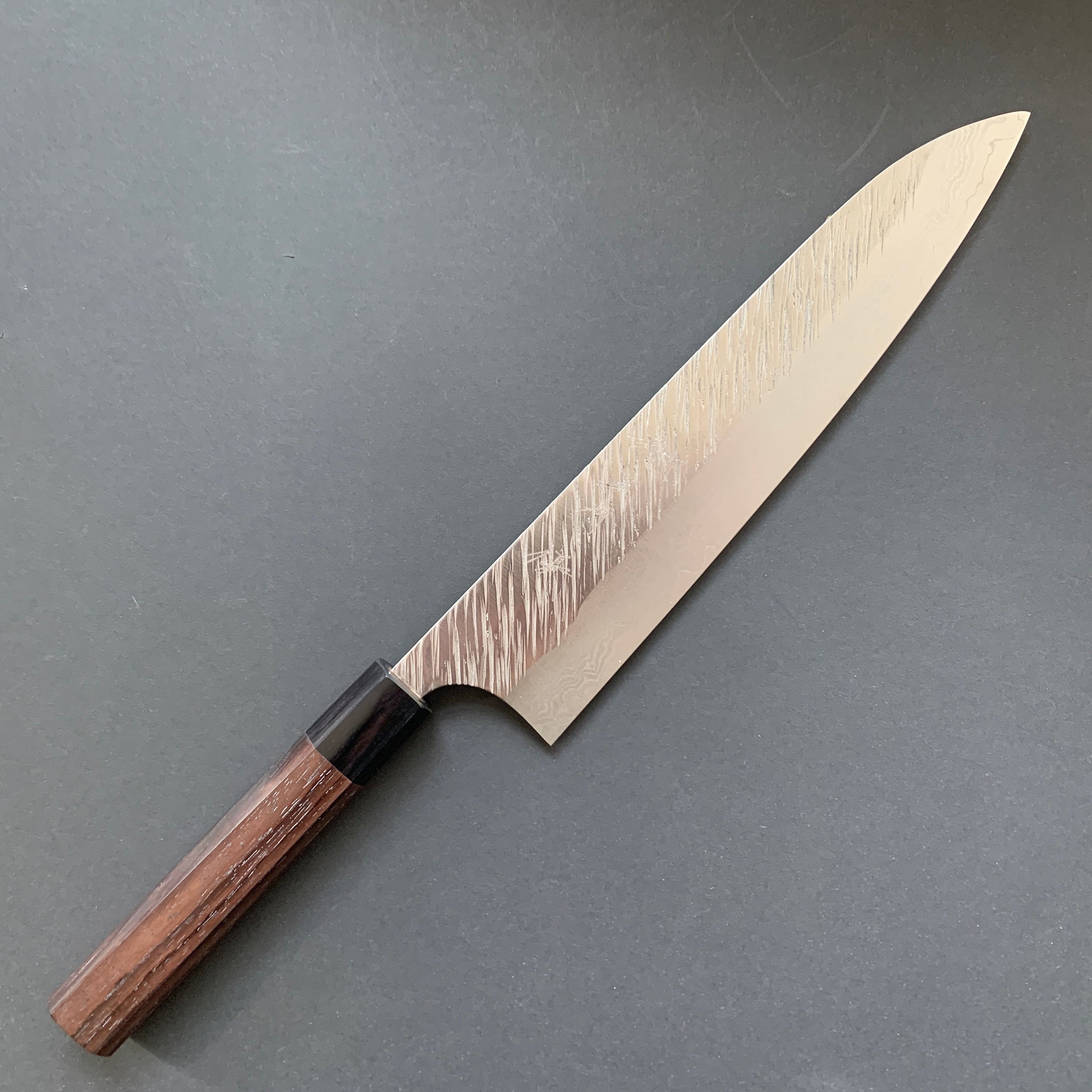 Gyuto knife, VG10 Stainless steel, tsuchime finish - Yu Kurosaki