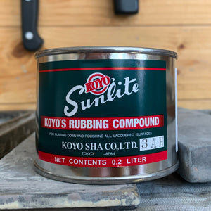 Koyo Sunlite polishing compound