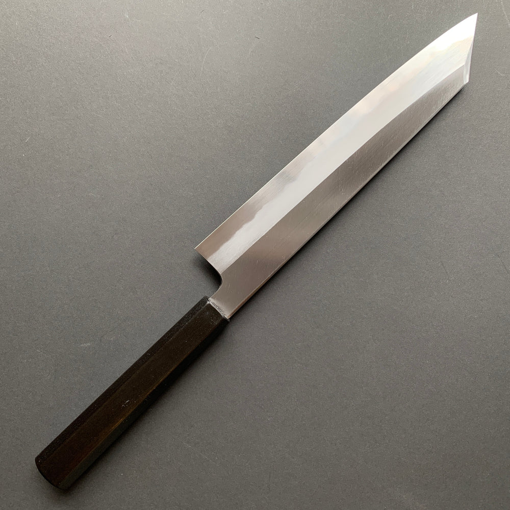 Kiritsuke knife, Shirogami 2 carbon steel, traditional kasumi finish - Kagekiyo