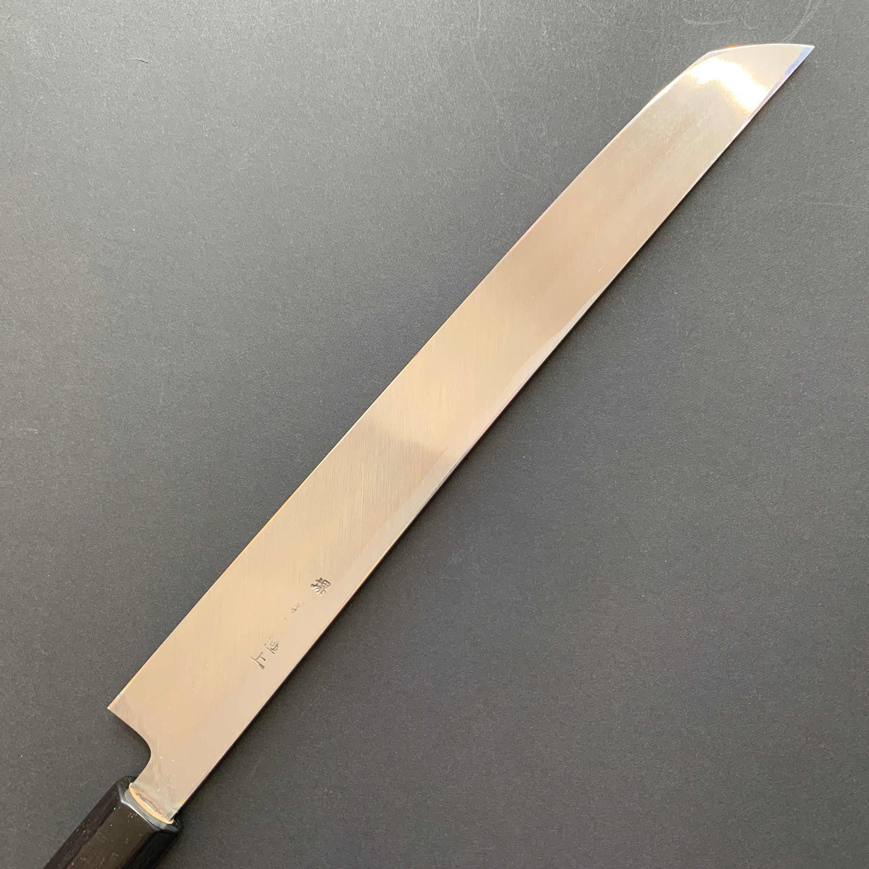 Sakimaru Takobiki knife, Shirogami 2 carbon steel, polished finish - Ittetsu