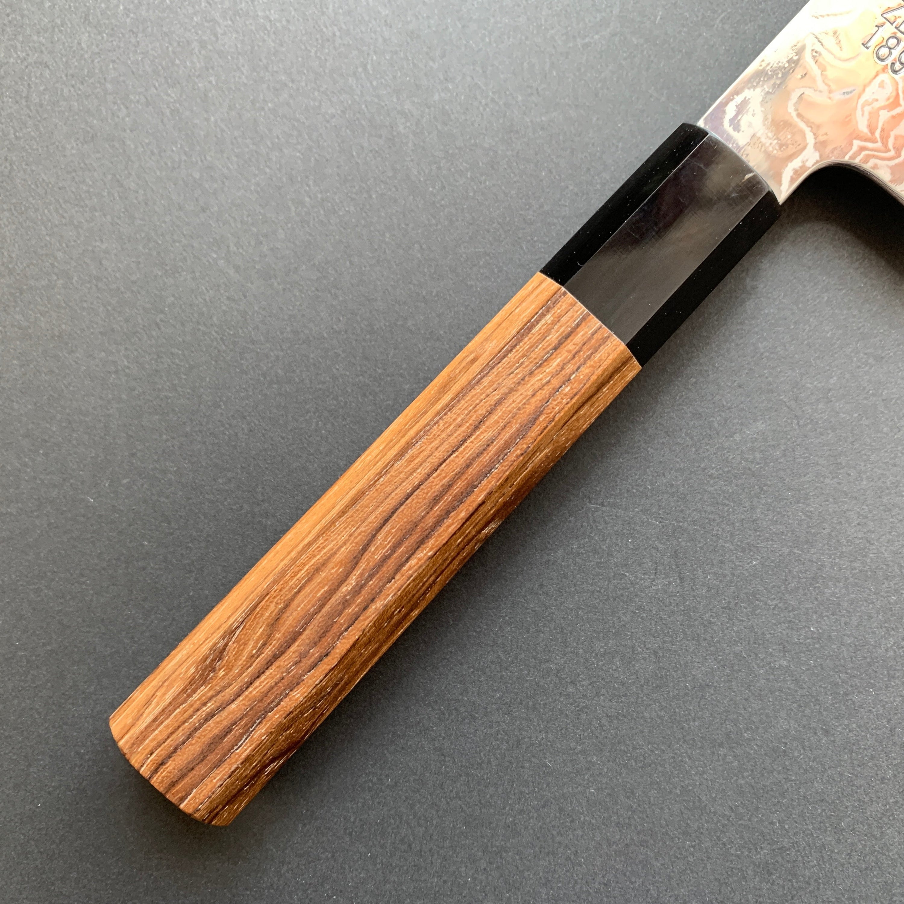 Gyuto knife, ZDP189 powder steel, damascus finish - Sukenari