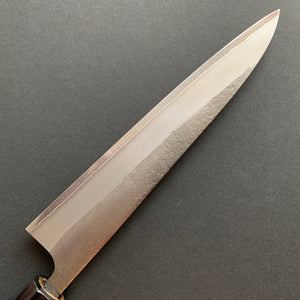 Petty knife, Shirogami 2 carbon steel, Tsuchime finish - Yoshikane
