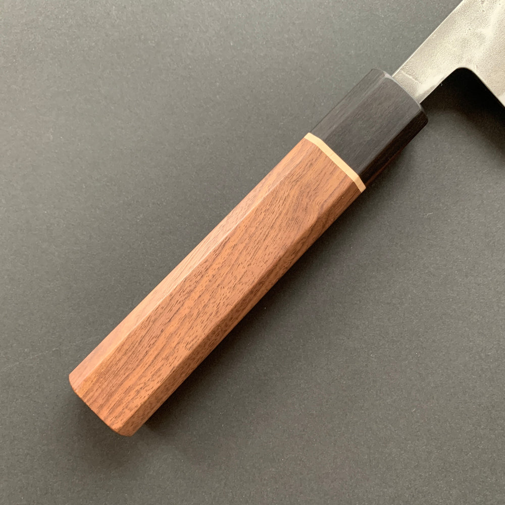 Kiritsuke Gyuto knife, Aogami 2 with stainless steel cladding, nashiji finish - Ittetsu
