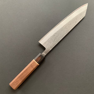 Kiritsuke Gyuto knife, Aogami 2 with stainless steel cladding, nashiji finish - Ittetsu