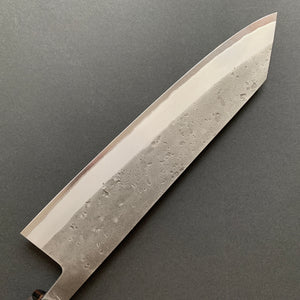 Kiritsuke Gyuto knife, Aogami 2 with stainless steel cladding, nashiji finish - Ittetsu
