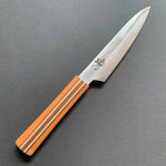Petty knife, Ginsan stainless steel, polished finish, Majiro range - Shigeki Tanaka