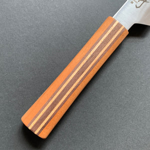 Petty knife, Ginsan stainless steel, polished finish, Majiro range - Shigeki Tanaka