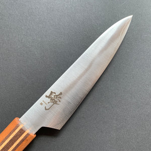Petty knife, Ginsan stainless steel, polished finish, Majiro range - Shigeki Tanaka