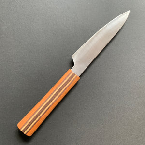 Petty knife, Ginsan stainless steel, polished finish, Majiro range - Shigeki Tanaka
