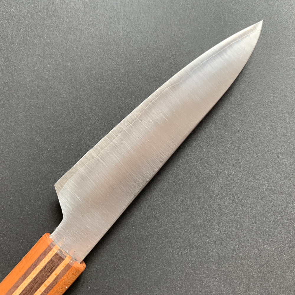 Petty knife, Ginsan stainless steel, polished finish, Majiro range - Shigeki Tanaka