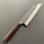 Bunka knife, Shirogami 2 with iron cladding, Nashiji Kurouchi finish - Naoki Mazaki
