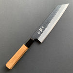 Bunka knife, Aogami Super with stainless steel cladding, Tsuchime Kurouchi finish - Ittetsu