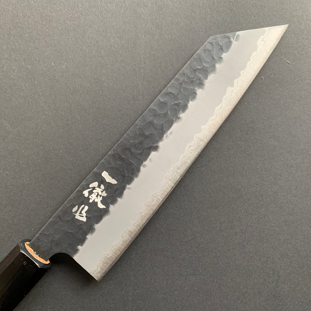 Bunka knife, Aogami Super with stainless steel cladding, Tsuchime Kurouchi finish - Ittetsu