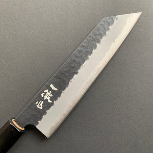 Bunka knife, Aogami Super with stainless steel cladding, Tsuchime Kurouchi finish - Ittetsu