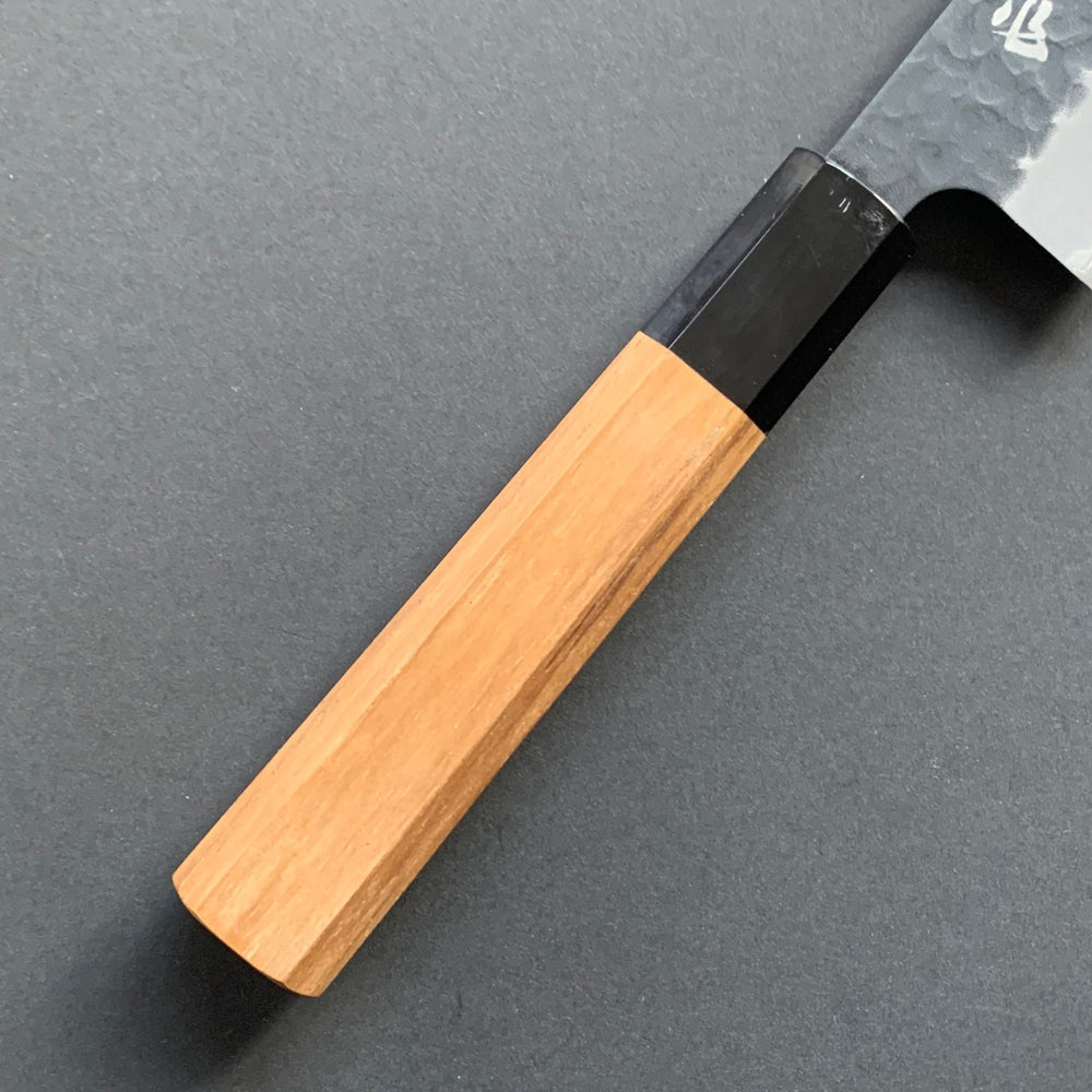 Bunka knife, Aogami Super with stainless steel cladding, Tsuchime Kurouchi finish - Ittetsu