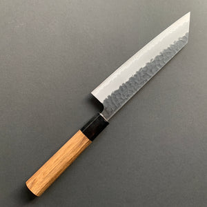 Bunka knife, Aogami Super with stainless steel cladding, Tsuchime Kurouchi finish - Ittetsu