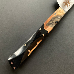 3" paring knife, Nitro-V Stainless Steel, Desert Dawn handle - Town Cutler