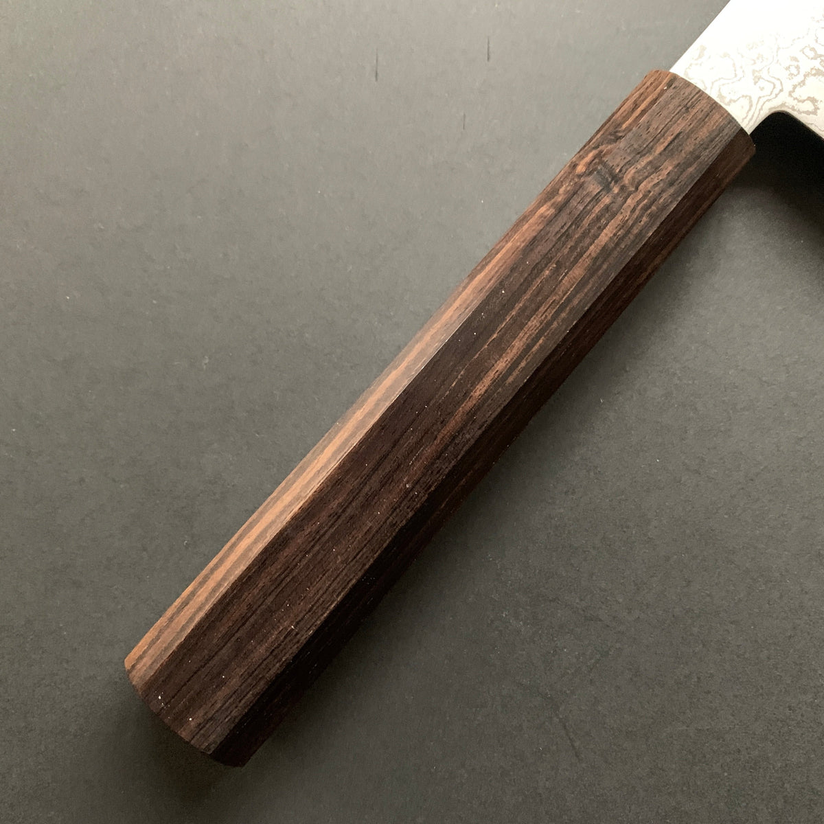 Santoku knife, VG10, damascus finish - Ohishi