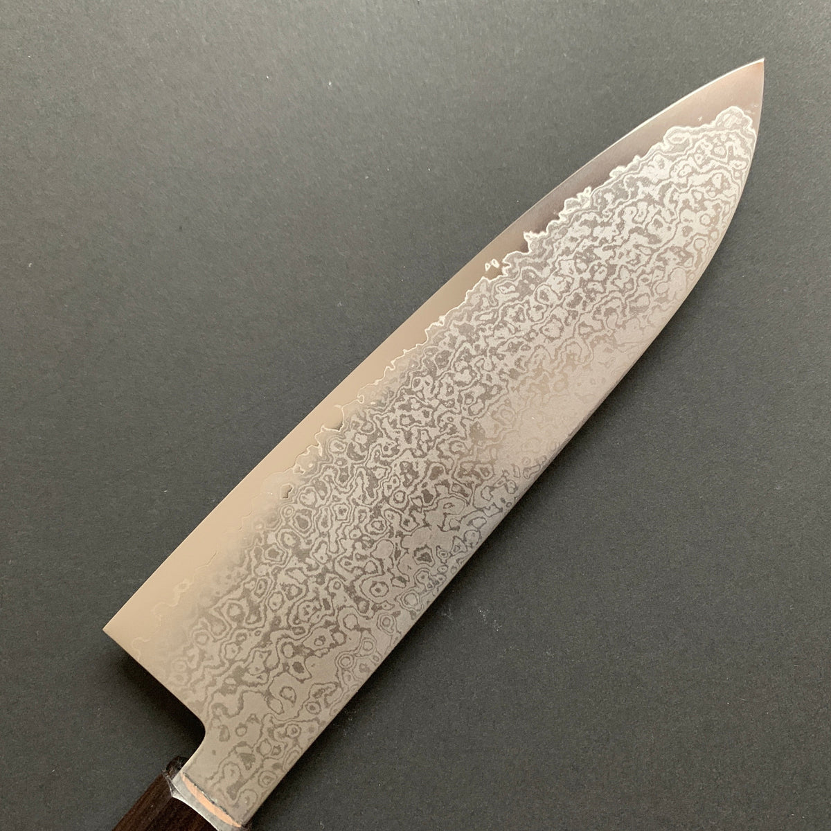 Santoku knife, VG10, damascus finish - Ohishi