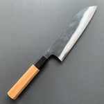Santoku knife, Aogami 2 with Iron Cladding, Kurouchi finish - Kyohei Shindo