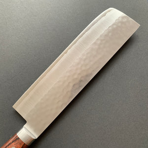 Nakiri knife, VG1 stainless steel, Tsuchime finish - Miki Hamono