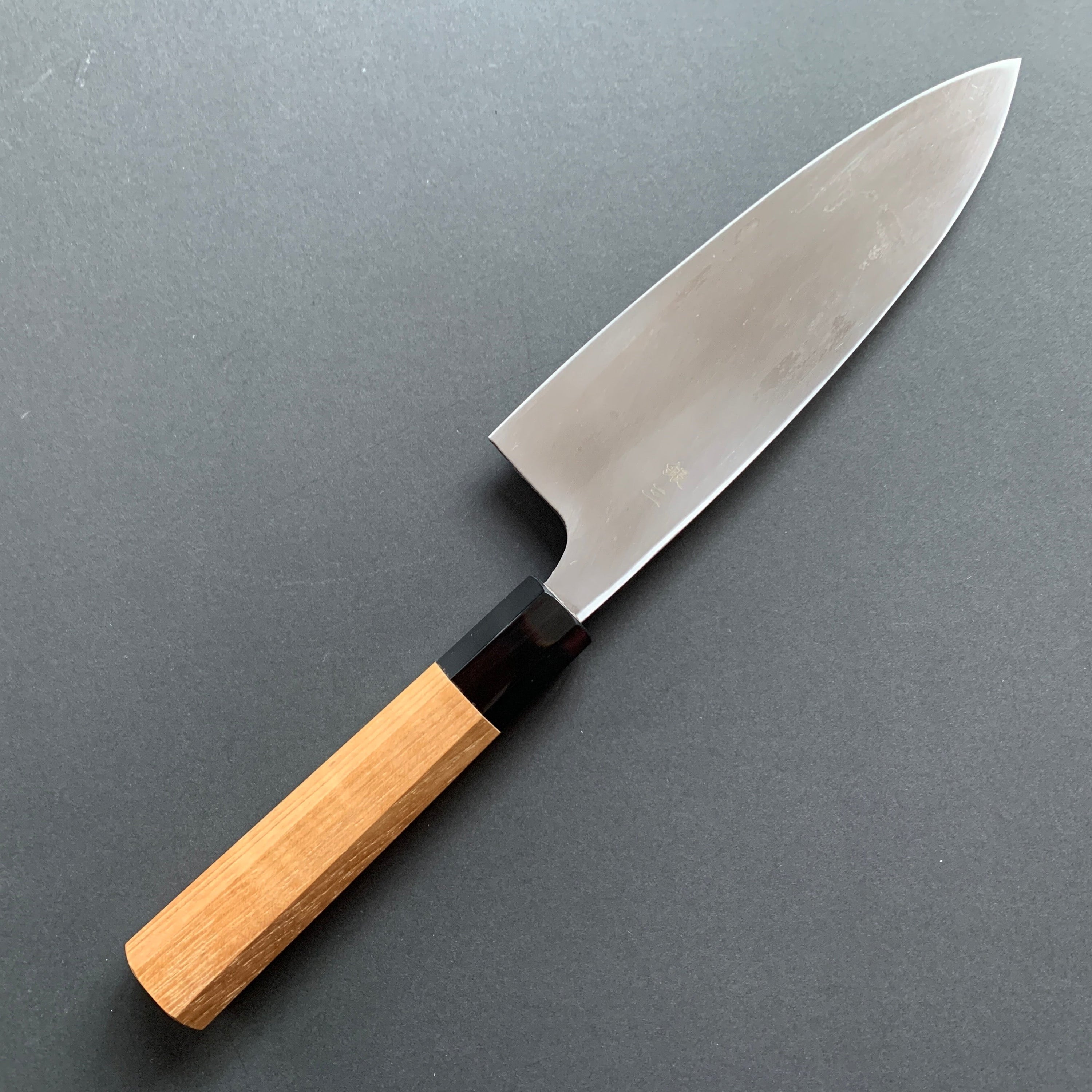 Deba knife, Ginsan stainless steel, polished finish, Hayabusa range - Hatsukokoro