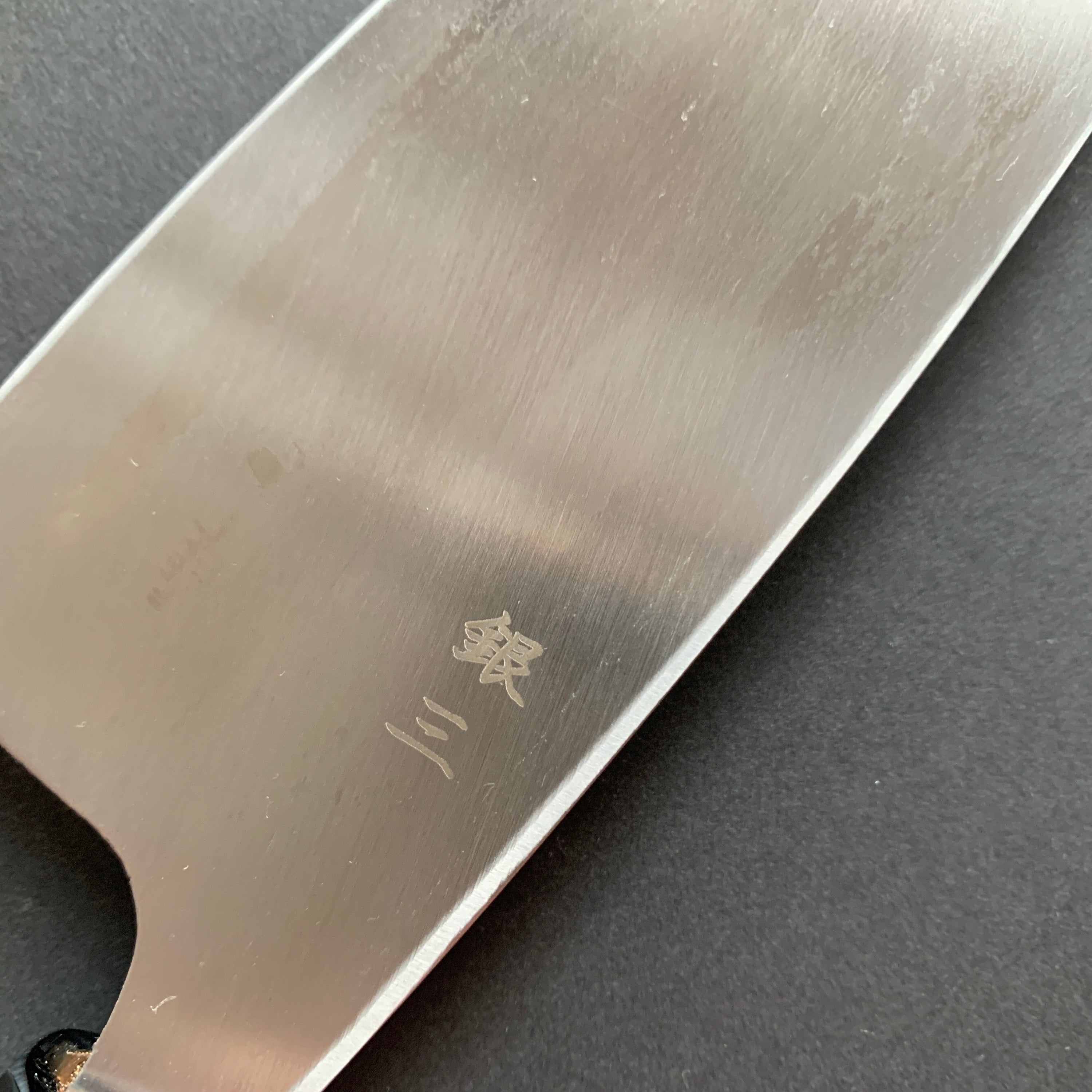 Deba knife, Ginsan stainless steel, polished finish, Hayabusa range - Hatsukokoro