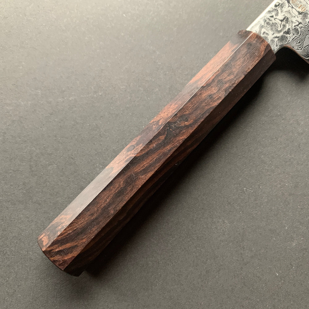 Petty knife, VG10 Stainless Steel, Tsuchime Damascus finish, Hayabusa range - Hatsukokoro