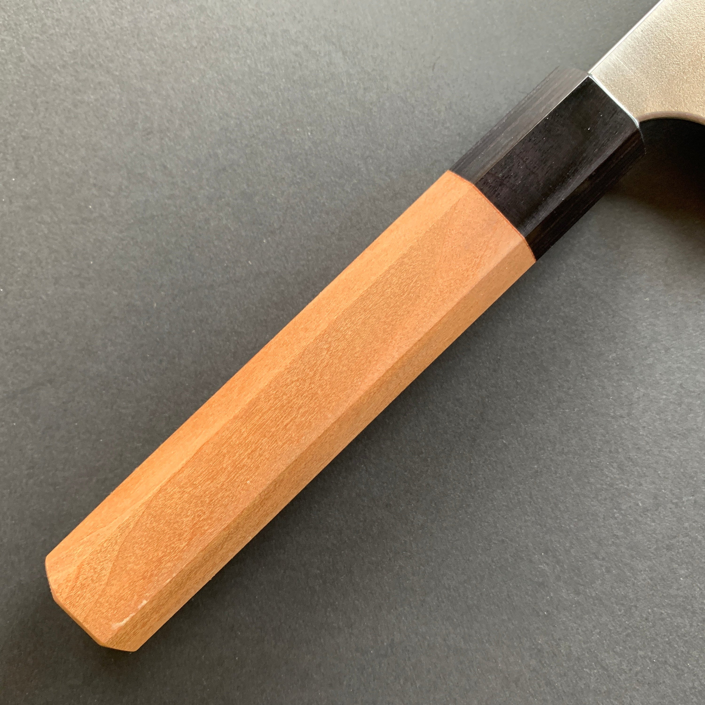 Gyuto knife, Ginsan stainless steel, nashiji finish - Kato