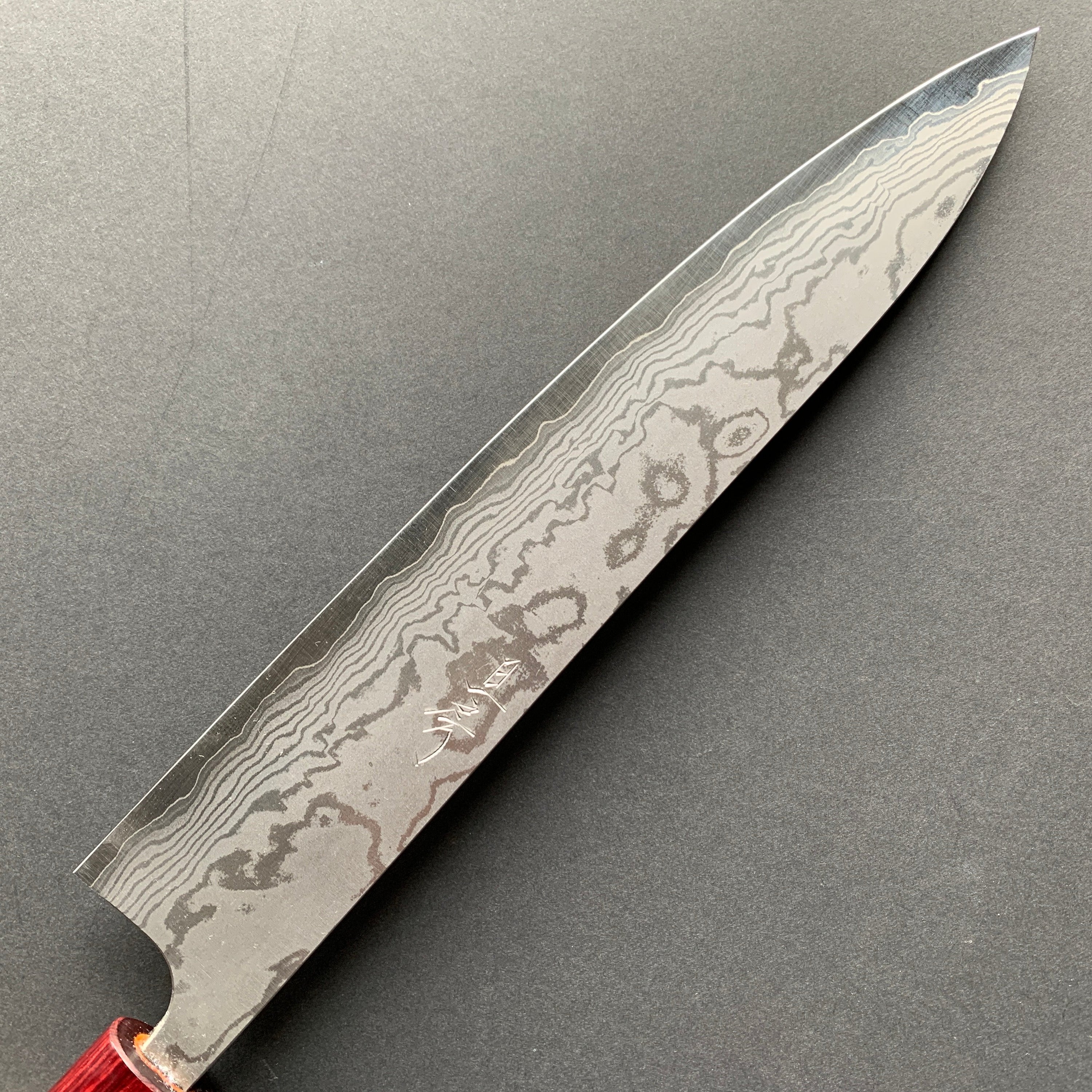 Sujihiki knife, VG10 Stainless Steel, Damascus finish - Akifusa