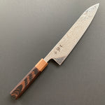 Gyuto knife, AUS10 stainless steel, Damascus finish - Ittetsu