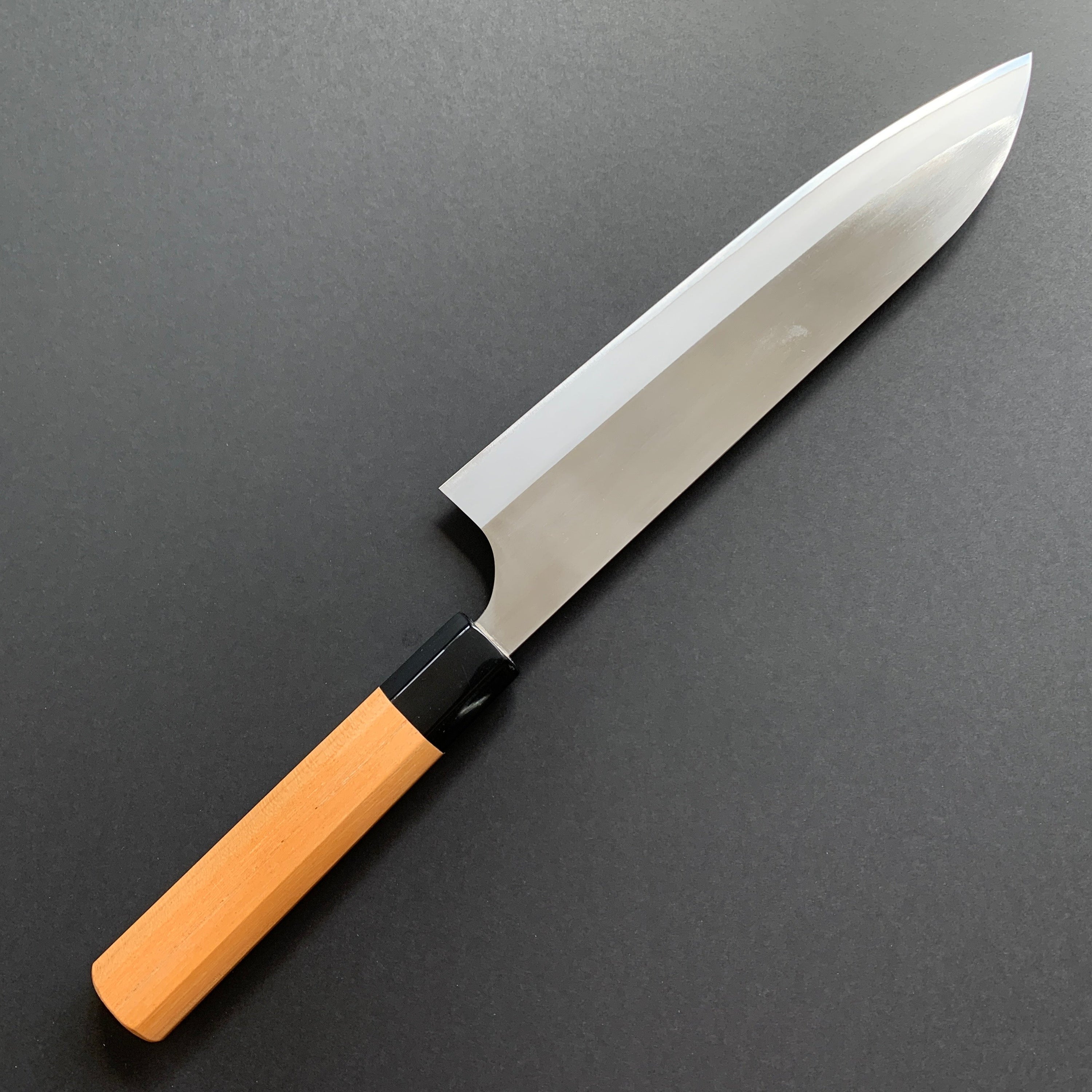 Gyuto knife, HAP40 powder steel, polished finish - Gihei