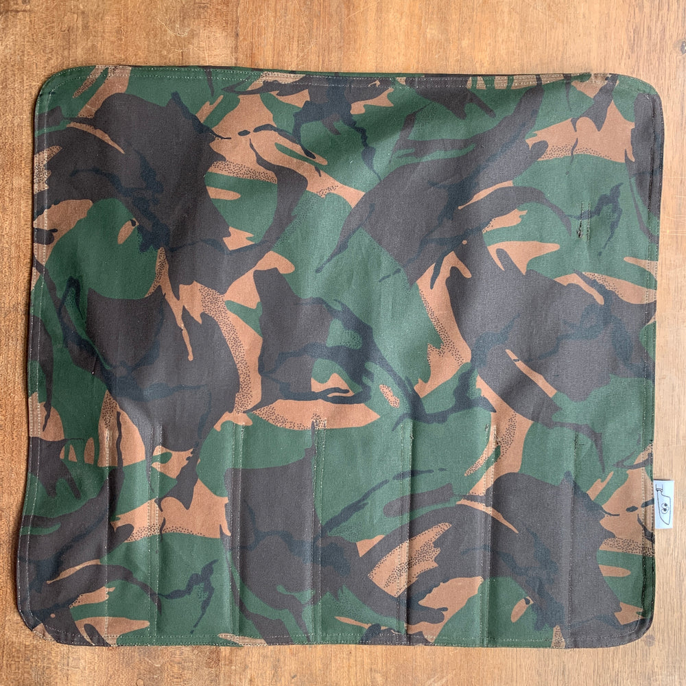 Kitchen Provisions Merch - The Knife Roll - WAX COTTON II - Design B