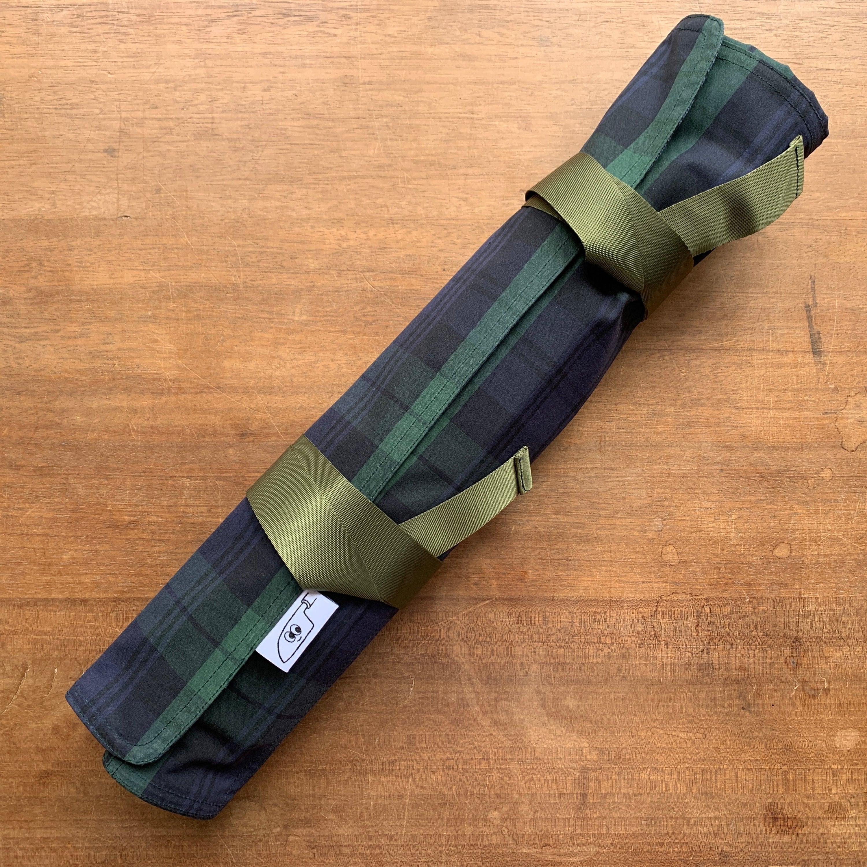 Kitchen Provisions Merch - The Knife Roll - WAX COTTON II - Design C