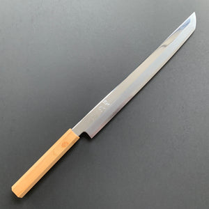 Sakimaru Yanagiba knife, Ginsan stainless steel, polished finish - Nakagawa Hamono