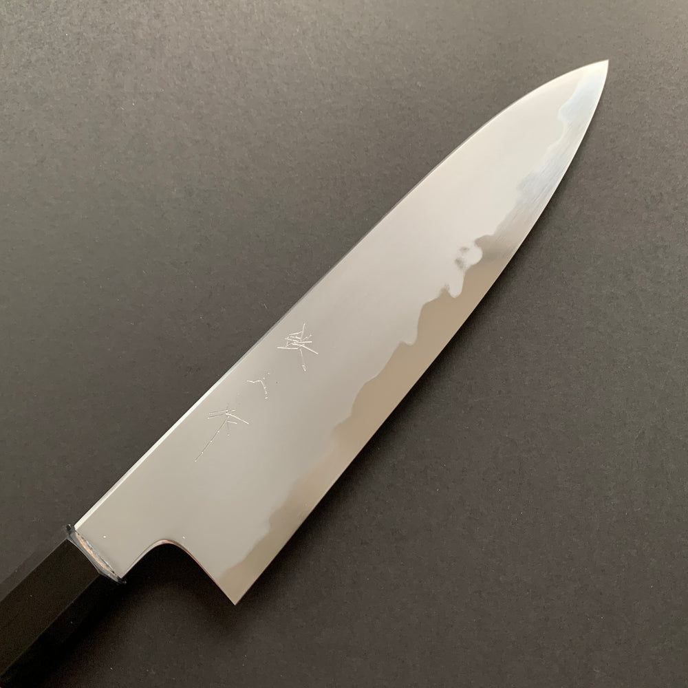 Gyuto Knife, Aogami 2 with Iron cladding, Kasumi finish - Tetsujin Hamono