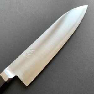 Santoku knife, VG5 stainless steel, migaki finish - Ohishi