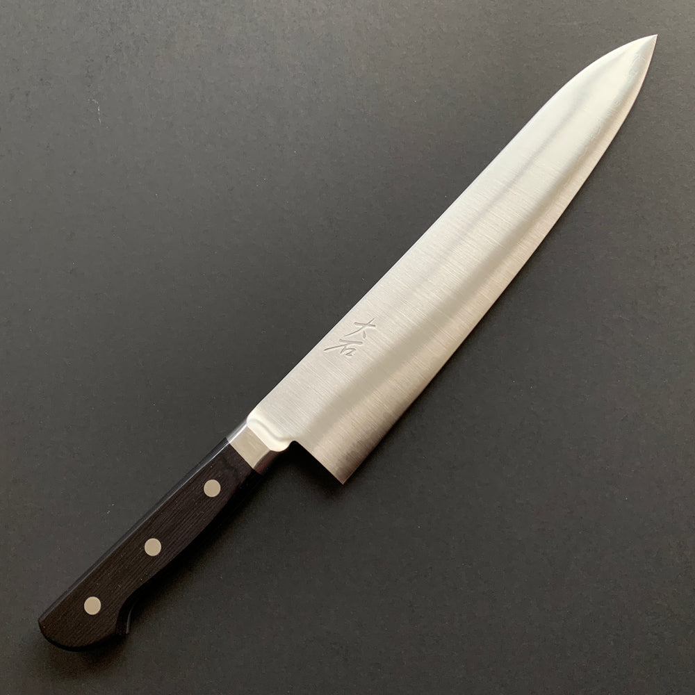 Gyuto knife, VG5 stainless steel, migaki finish - Ohishi