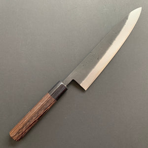 Gyuto knife, SLD core with Stainless Steel cladding, Nashiji and Kurouchi Finish - Ohishi