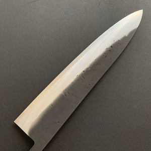 Gyuto knife, SLD core with Stainless Steel cladding, Nashiji and Kurouchi Finish - Ohishi