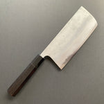 Cleaver, Aogami 2 Carbon steel with stainless steel cladding, Nashiji finish - Matsubara