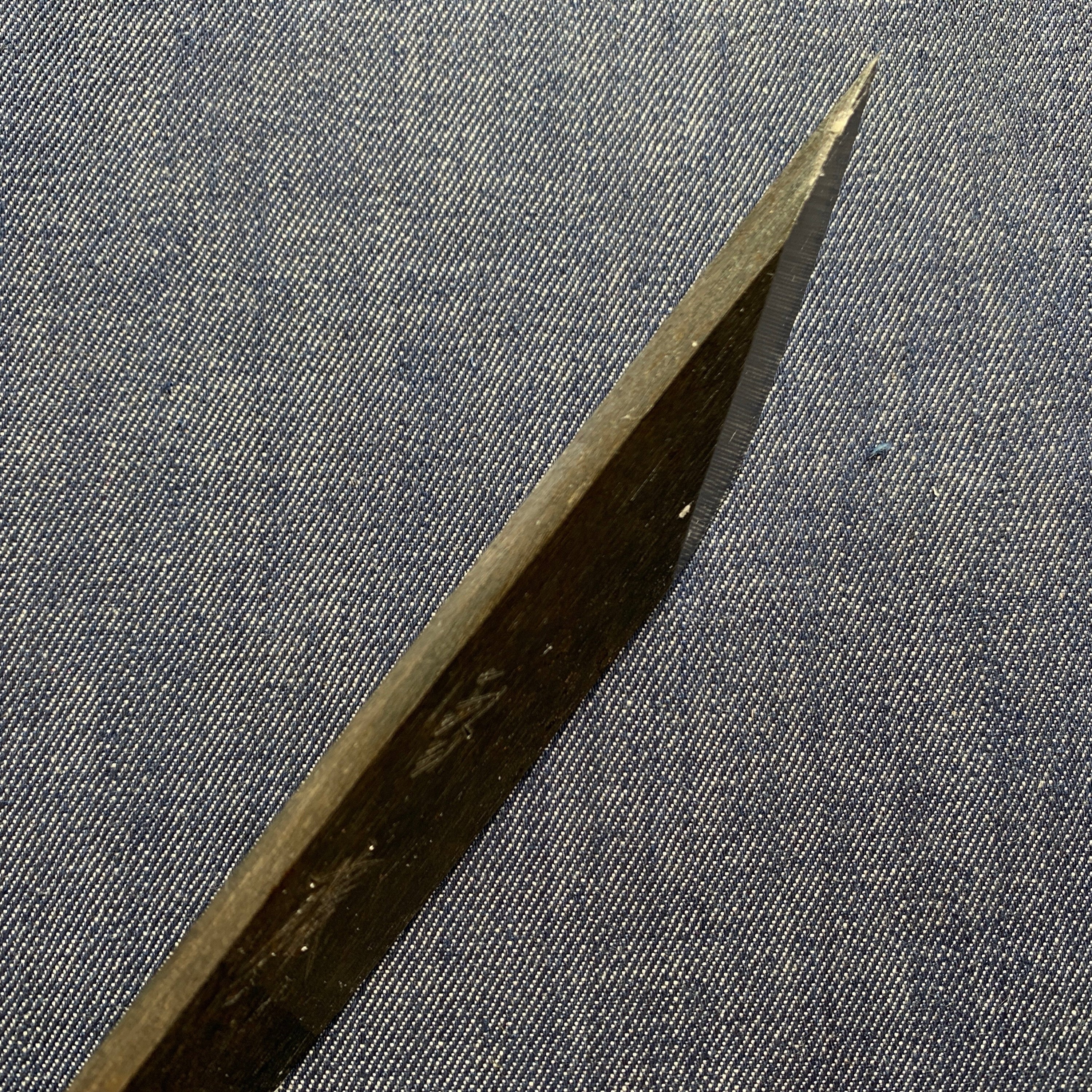 SPECIAL PRICE: Osaka Eel knife, Carbon steel, Kurouchi finish