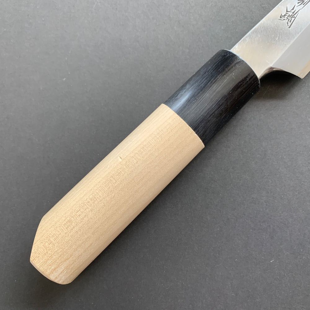 Honkotsu knife, Shirogami 2 Carbon steel, Polished finish, Tokujo range - Sakai Takayuki