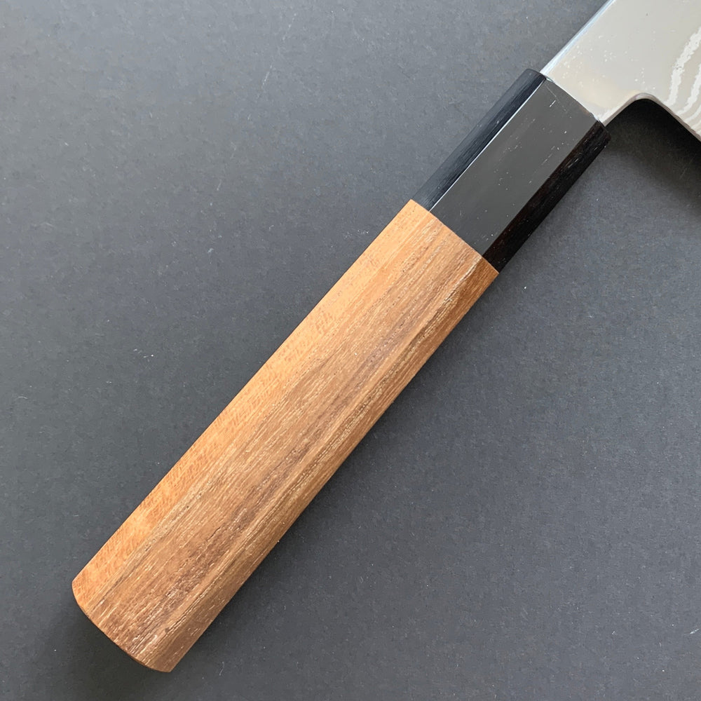 Gyuto knife, Ginsan stainless steel, Damascus finish, Ginsou range - Hatsukokoro
