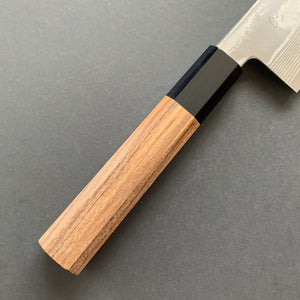 Bunka knife, Ginsan stainless steel, Damascus finish, Ginsou range - Hatsukokoro
