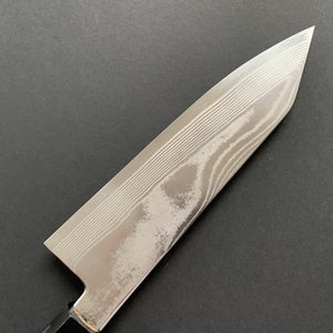 Bunka knife, Ginsan stainless steel, Damascus finish, Ginsou range - Hatsukokoro